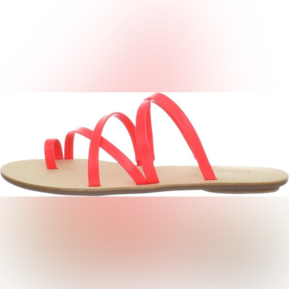Loeffler Randall Sarie Sandal Coral Size 8